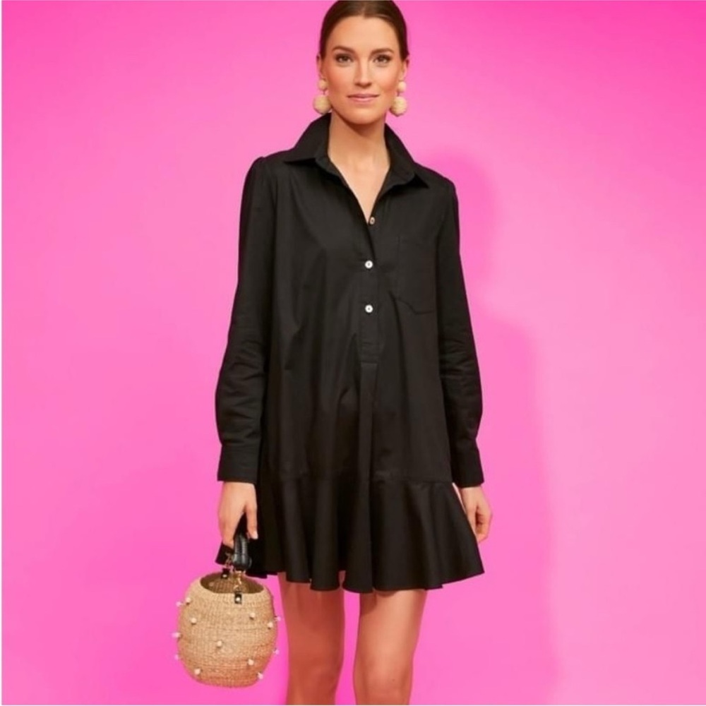 Tuckernuck Black Shirt Dress